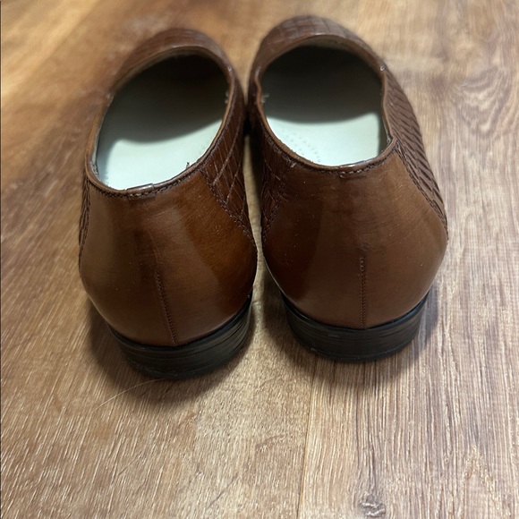 Trotters Chestnut Woven Flats Liz Style Color‎ Brown - Picture 13 of 15